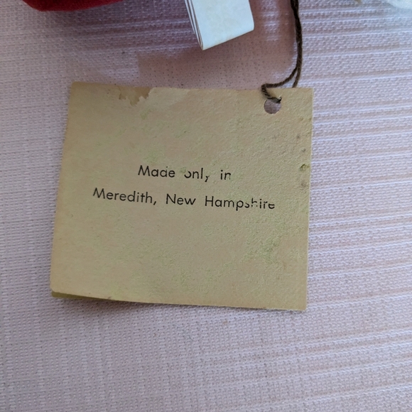 AnnaLee Santa Clause poseable doll VTG 1963 wearing a quilt pattern vest - Picture 10 of 10